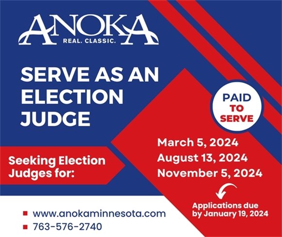 Election Judges Needed