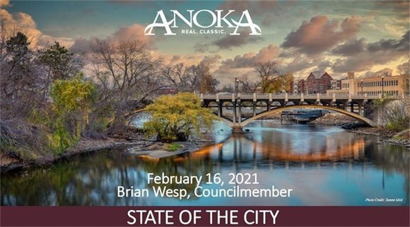 View of the Rum River looking north